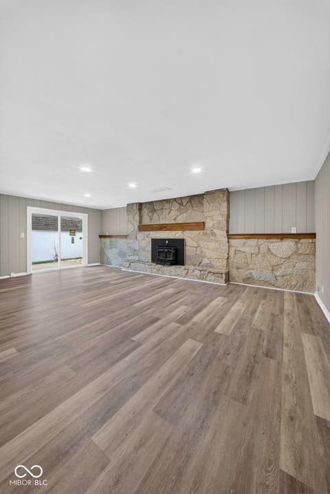 Living room at 3531 Tudor Road, Anderson, IN
