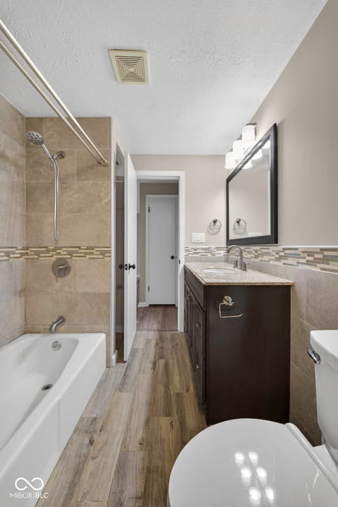Bathroom at 3531 Tudor Road, Anderson, IN