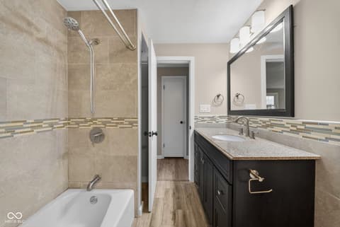 Bathroom at 3531 Tudor Road, Anderson, IN