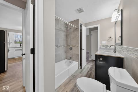 Bathroom at 3531 Tudor Road, Anderson, IN
