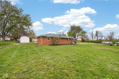 Side exterior at 3531 Tudor Road, Anderson, IN