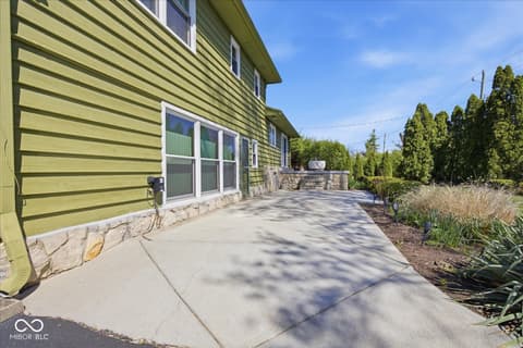 Outdoor living area at 5259 N Arlington Avenue, Indianapolis, IN