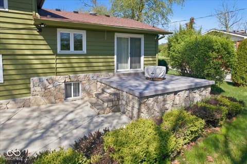 Backyard at 5259 N Arlington Avenue, Indianapolis, IN