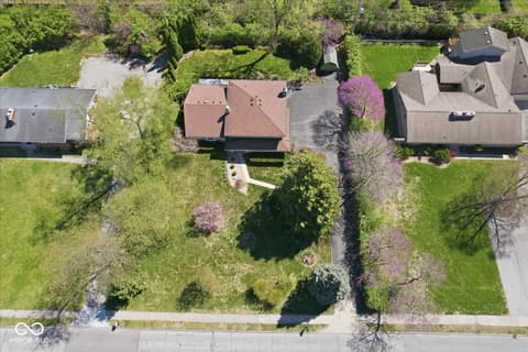 Aerial view at 5259 N Arlington Avenue, Indianapolis, IN