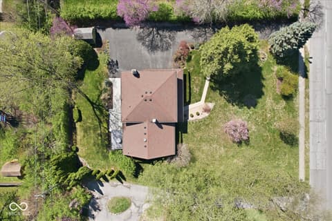 Aerial view at 5259 N Arlington Avenue, Indianapolis, IN