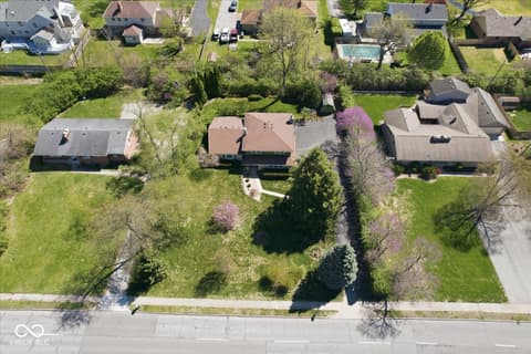 Aerial view at 5259 N Arlington Avenue, Indianapolis, IN