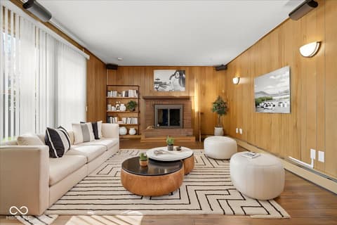 Family room at 5259 N Arlington Avenue, Indianapolis, IN