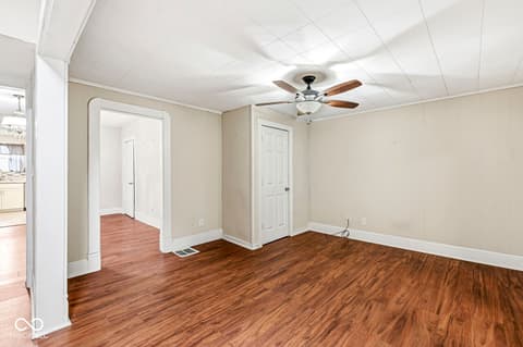 Living room at 2309 S Meridian Street, Indianapolis, IN