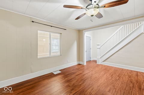 Living room at 2309 S Meridian Street, Indianapolis, IN