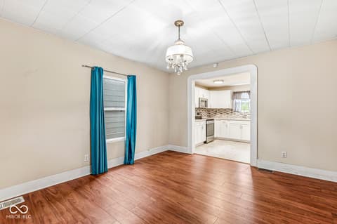 Dining room at 2309 S Meridian Street, Indianapolis, IN
