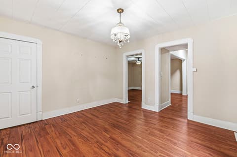 Dining room at 2309 S Meridian Street, Indianapolis, IN