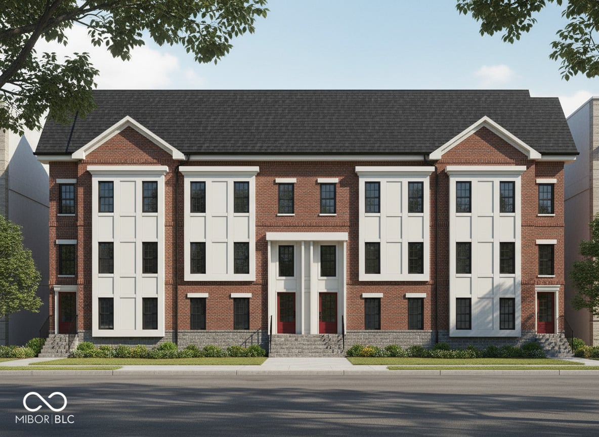 Front exterior at 5740 Birtz Road, Indianapolis, IN