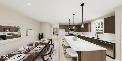 Kitchen at 5740 Birtz Road, Indianapolis, IN