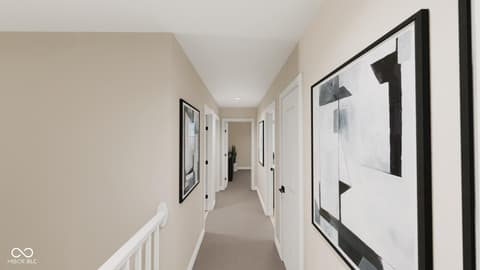 Hallway at 5740 Birtz Road, Indianapolis, IN