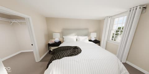 Bedroom at 5740 Birtz Road, Indianapolis, IN
