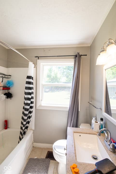 Bathroom at 8139 E 48th Street, Indianapolis, IN
