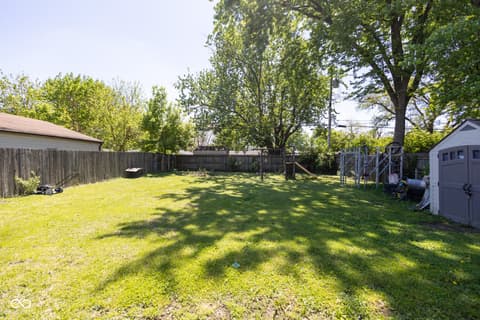Yard at 8139 E 48th Street, Indianapolis, IN
