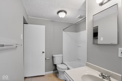 Bathroom at 2637 S Randolph Street, Indianapolis, IN