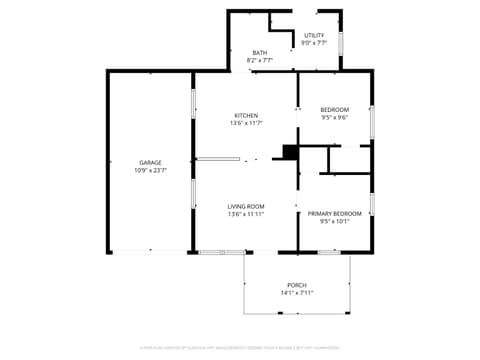 Floor Plan — 2637 S Randolph Street, Indianapolis, IN