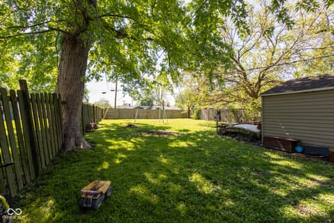 Yard at 8217 E 48th Street, Indianapolis, IN