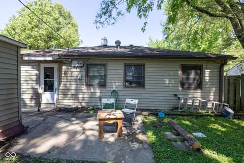 Backyard at 8217 E 48th Street, Indianapolis, IN