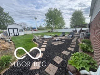 Yard at 4506 W Easy Street, New Palestine, IN