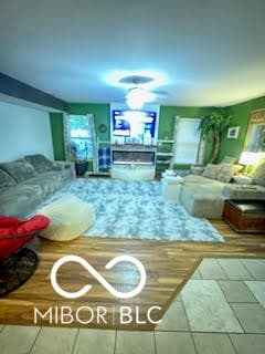Living room at 4506 W Easy Street, New Palestine, IN