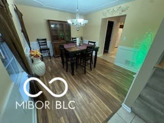 Dining room at 4506 W Easy Street, New Palestine, IN