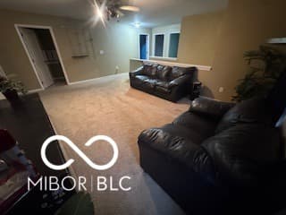 Living room at 4506 W Easy Street, New Palestine, IN