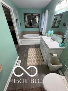 Bathroom at 4506 W Easy Street, New Palestine, IN