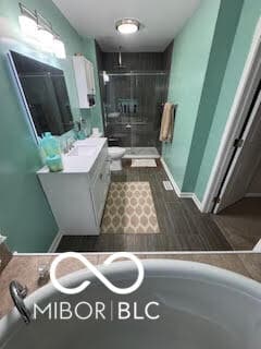 Bathroom at 4506 W Easy Street, New Palestine, IN