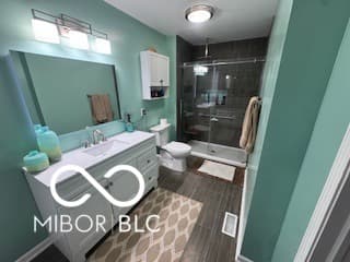 Bathroom at 4506 W Easy Street, New Palestine, IN