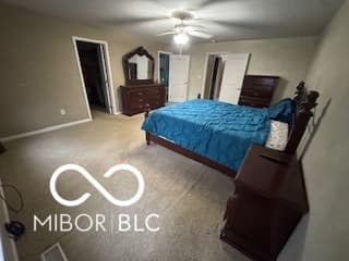 Bedroom at 4506 W Easy Street, New Palestine, IN