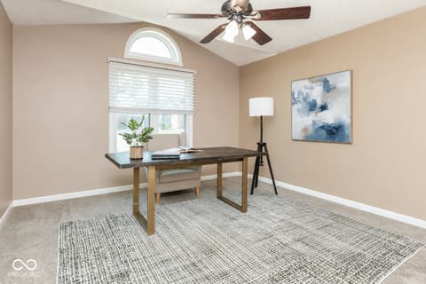 Home office at 3304 Fox Orchard Circle, Indianapolis, IN
