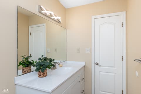 Bathroom at 3304 Fox Orchard Circle, Indianapolis, IN