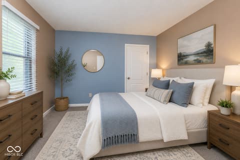 Bedroom at 3304 Fox Orchard Circle, Indianapolis, IN