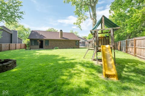 Backyard at 3304 Fox Orchard Circle, Indianapolis, IN