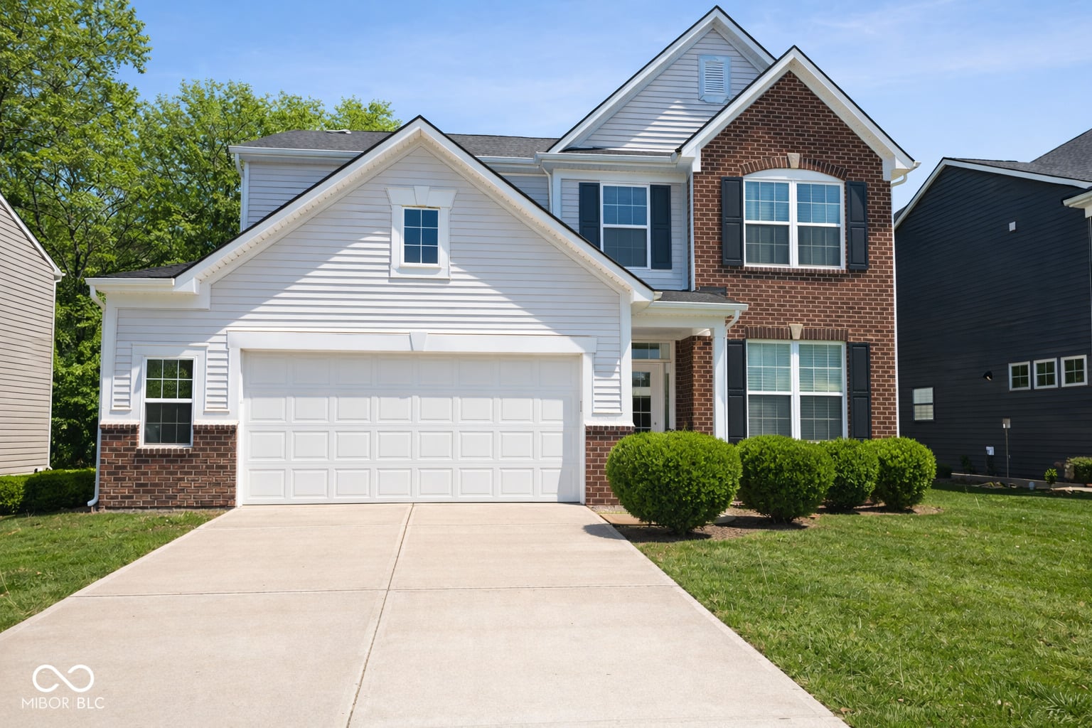 Front exterior at 8332 Welder Place, Indianapolis, IN
