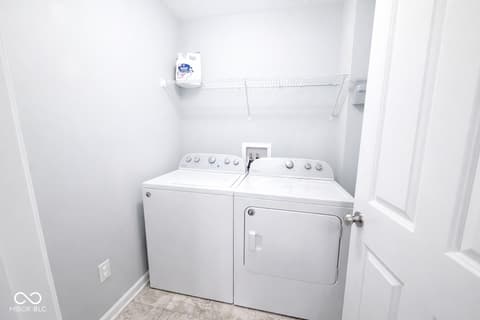 Laundry room at 8332 Welder Place, Indianapolis, IN