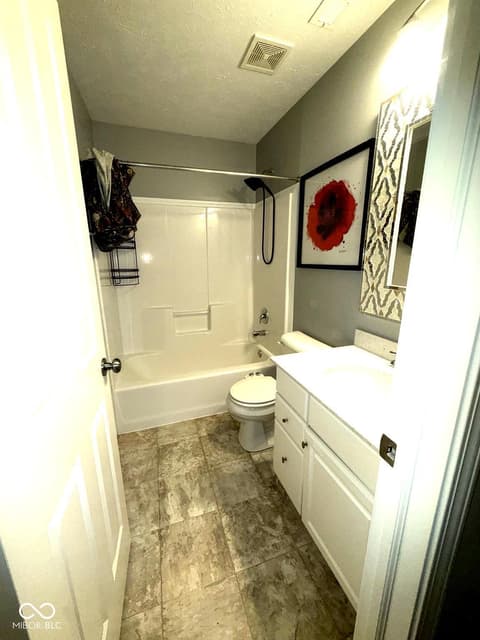 Bathroom at 8332 Welder Place, Indianapolis, IN