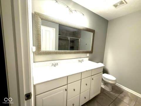 Bathroom at 8332 Welder Place, Indianapolis, IN