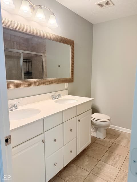Bathroom at 8332 Welder Place, Indianapolis, IN