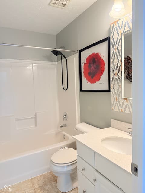 Bathroom at 8332 Welder Place, Indianapolis, IN