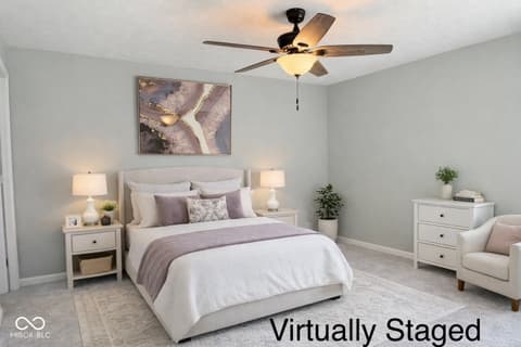 Bedroom at 8332 Welder Place, Indianapolis, IN