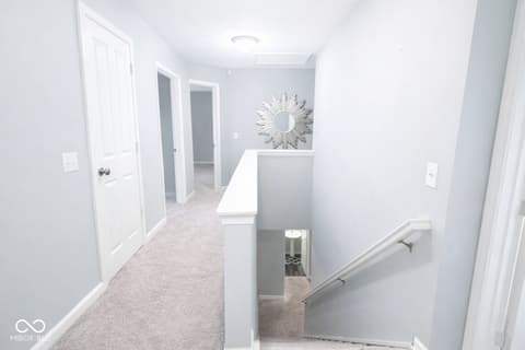 Hallway at 8332 Welder Place, Indianapolis, IN