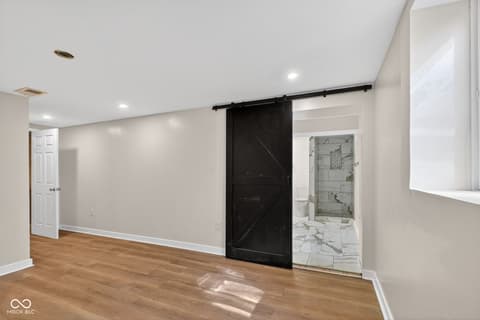 Living room at 3010 W 42nd Street, Indianapolis, IN