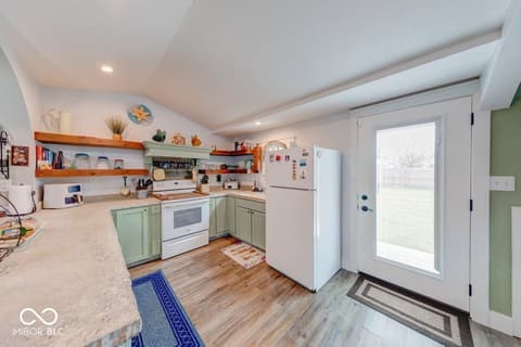 Kitchen at 219 Park Street, Morgantown, IN