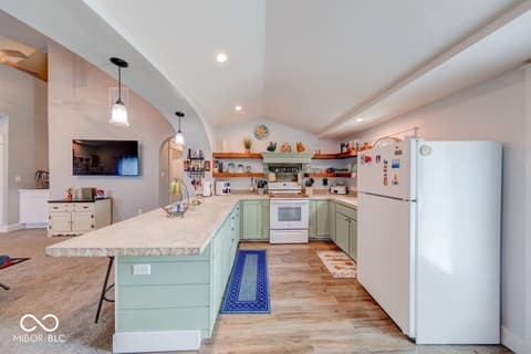 Kitchen at 219 Park Street, Morgantown, IN