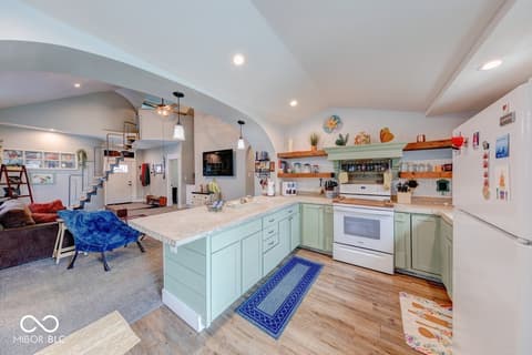 Kitchen at 219 Park Street, Morgantown, IN