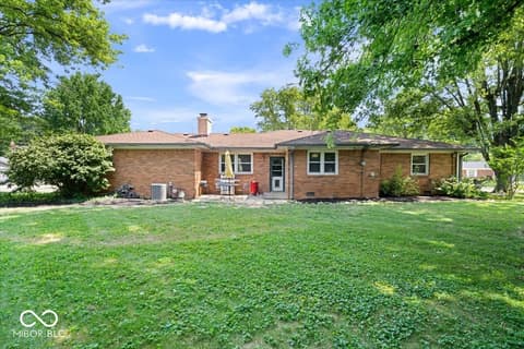 Backyard at 7010 Grosvenor Place, Indianapolis, IN